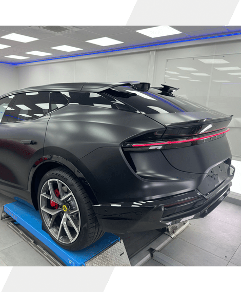 matte ppf satin black lotus Eletre 2e sectie
