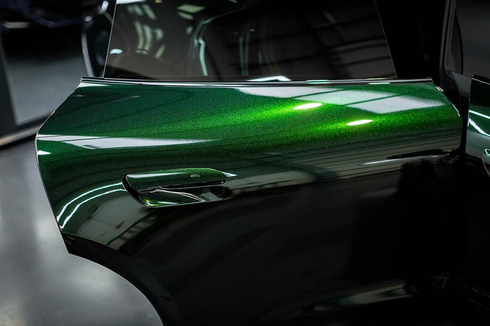 porsche taycan 2 profilm pro colorseries diamond green